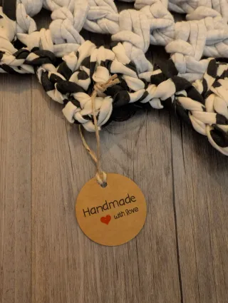 Alfombra Ovalada Tejida Artesanal