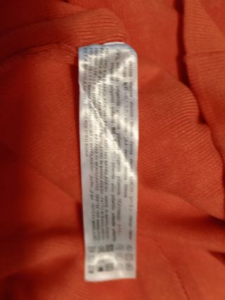 Top corto Zara naranja