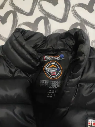 Chaqueta Norway Pluma de oca Talla XL Negra