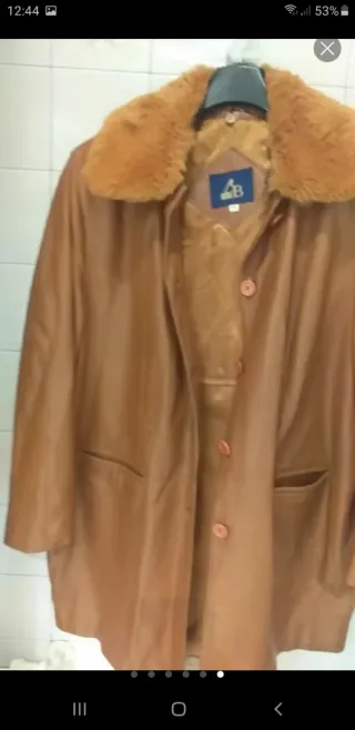 Chaquetón piel ovina peletería