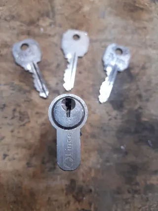 Bombín Cerradura LINCE + 3 Llaves