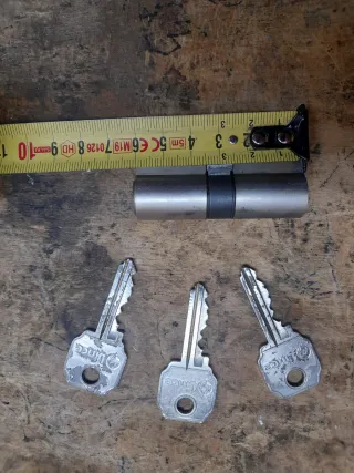 Bombín Cerradura LINCE + 3 Llaves