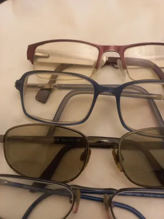 Monturas de gafas varios colores