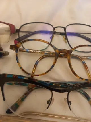 Monturas de gafas varios colores