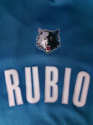 Camiseta NBA Minnesota Timberwolves #9 Rubio