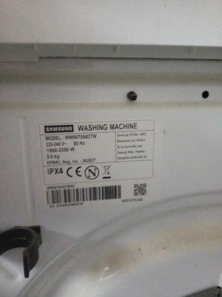 Lavadora Samsung Blanca 9kg