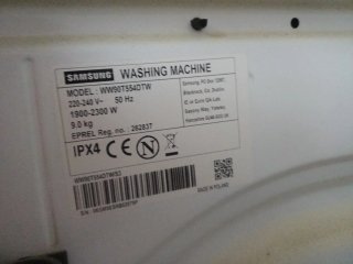 Lavadora Samsung Blanca 9kg