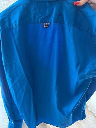 Camisa 7 Camicie Azul Talla XXL