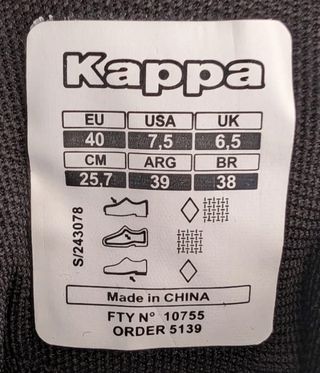 ZAPATILLAS KAPPA ¡¡¡NUEVAS A ESTRENAR!!!