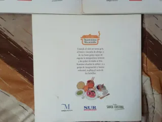 Libros de cocina tradicional malagueña ( 3 libros.