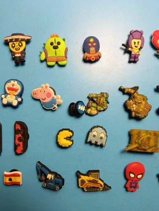 Jibbits Brawl Stars, Spiderman, Doraemon, etc
