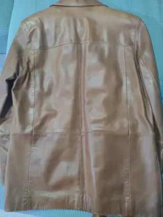 Chaqueta abrigo de piel 3/4 oveja y cabra