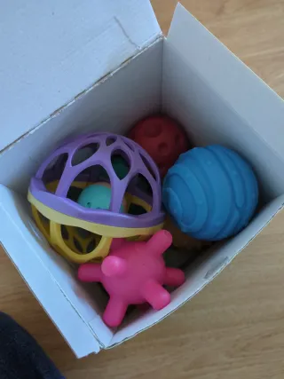 Bolas Sensoriales Bebé +3 Meses