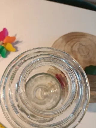 Jarrón Vintage Cristal Años 60