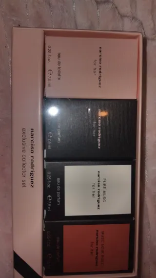 Set Miniaturas Perfume Narciso Rodriguez