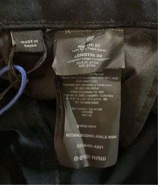 Pantalón de  mujer de G-Star Raw (W27/L32)