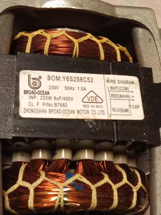 Motor Secadora Edesa