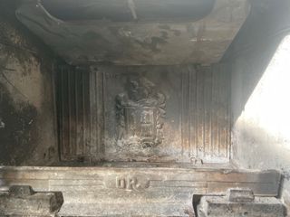 Chimenea de leña con motor 2 velocidades.