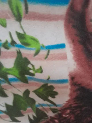 Coperta in pile con stampa gatto e cocktail