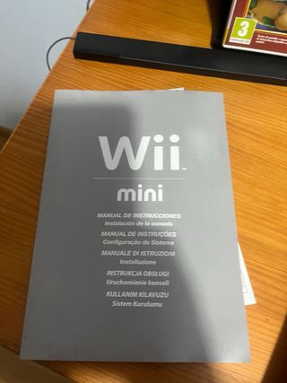 Nintendo Wii Mini Rossa con Scatola Originale + Giochi