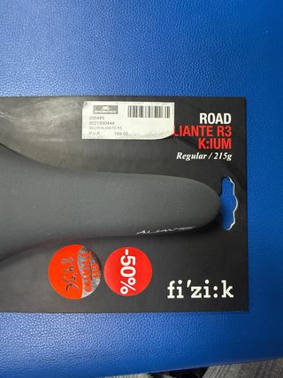 Sillín Fizik Aliante R3 K:ium Negro