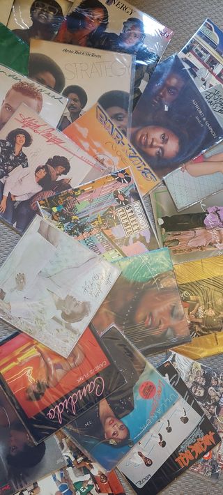 Lote de discos vinilos de Soul, Funk