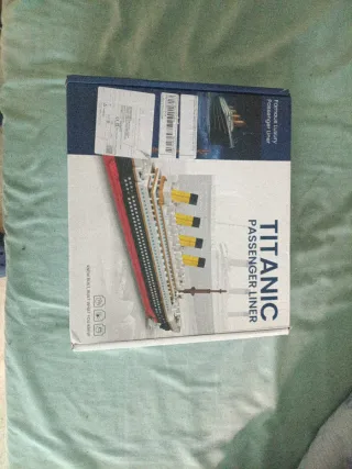 Maqueta Titanic de piezas