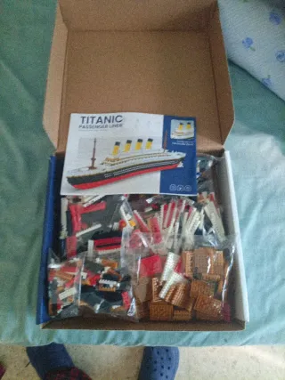 Maqueta Titanic de piezas