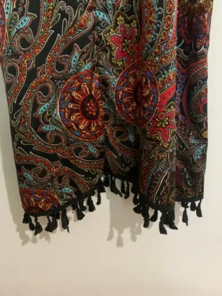 Vestido estampado mujer