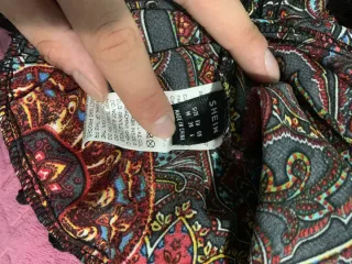 Vestido estampado mujer