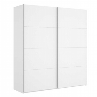 Armario 180x204x65 cm 2 Puertas Correderas. Blanc
