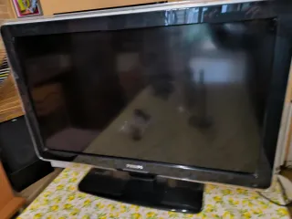 Televisor Philips 37 Negro/Plata