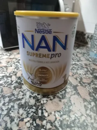 Botes vacío de leche NAN SUPREMEpro 800g