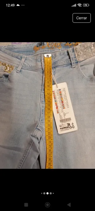 Vaqueros Desigual  36