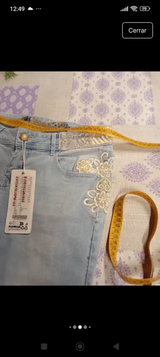 Vaqueros Desigual  36