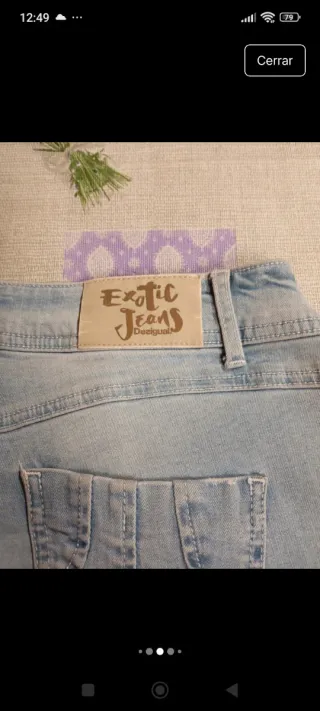 Vaqueros Desigual  36