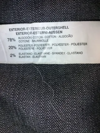 Blazer jean gris oscuro