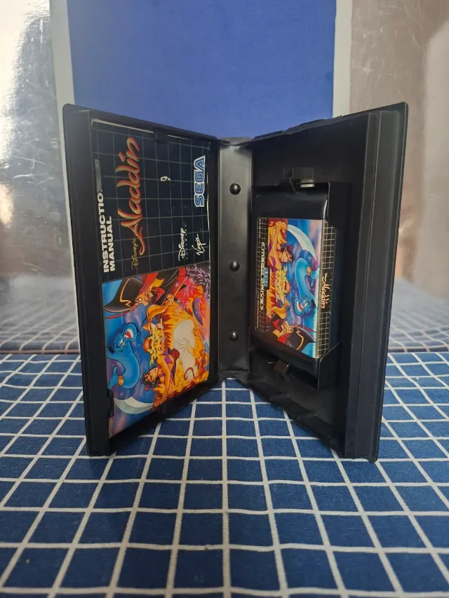 MEGADRIVE ORIGINAL ALADDIN COMPLETO