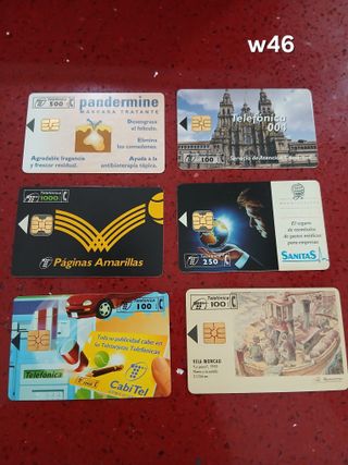6 Carte Telefoniche Spagna