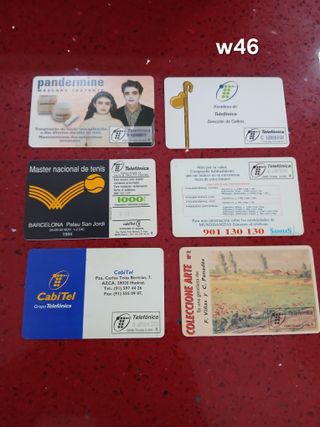 6 Carte Telefoniche Spagna