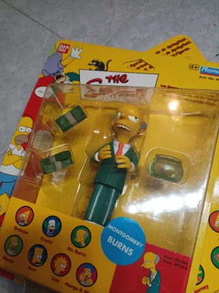 2 Figuras Simpsons Playmates