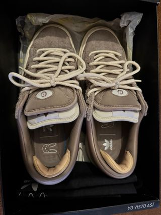 Adidas Campus Beige/Marrón Plataforma