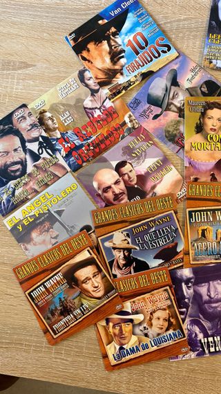 Lote 16 Películas DVD Oeste Clásicos
