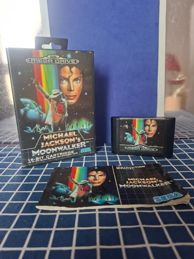 MEGADRIVE ORIGINAL MOONWALKER MICHAEL JACKSON'S