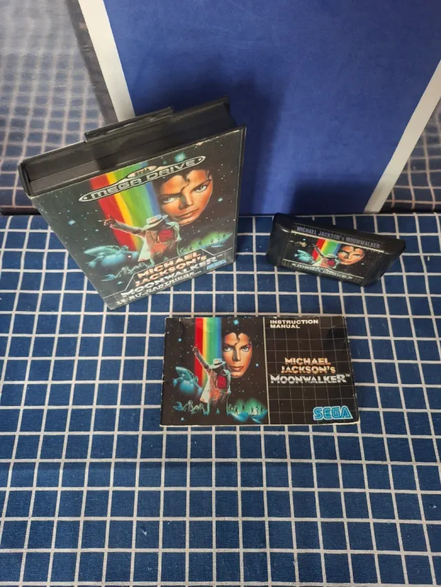 MEGADRIVE ORIGINAL MOONWALKER MICHAEL JACKSON'S