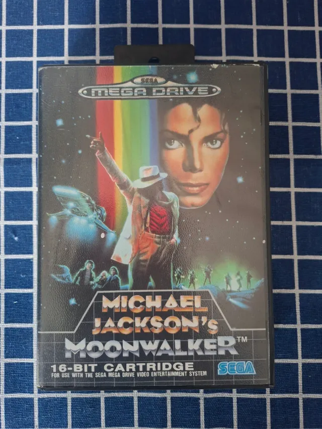 MEGADRIVE ORIGINAL MOONWALKER MICHAEL JACKSON'S