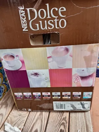 Cafetera Dolce Gusto Krups.
