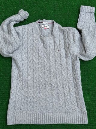 Jersey Tommy Hilfiger Gris Talla S