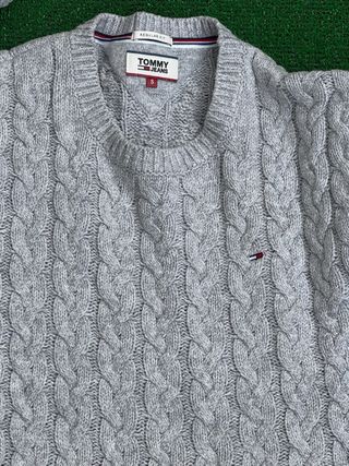 Jersey Tommy Hilfiger Gris Talla S