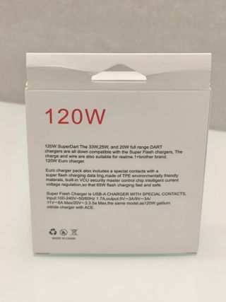 Caricabatterie 120W Xiaomi + Cavo 6A